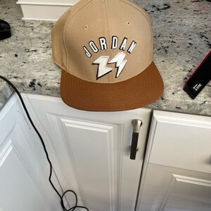 Jordan Beige and Black Cap